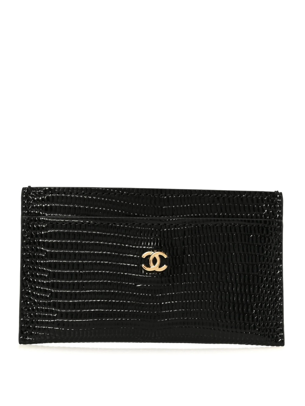 Chanel 26A Lizard Embossed Card Holder | NIB